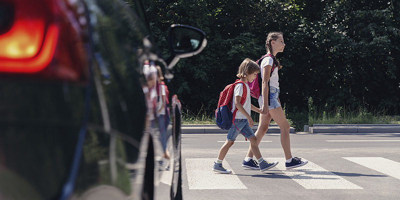 illustration de La sécurité routière à l'école