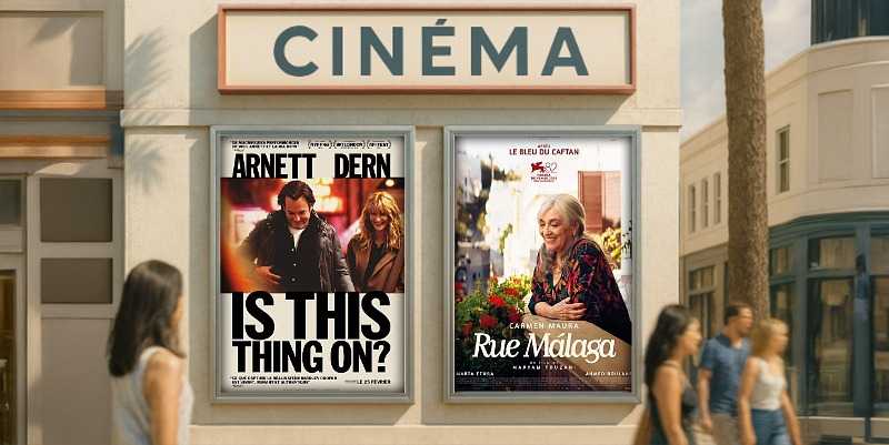 Au cinéma le 25 février : Is This Thing On ? et Rue Malaga