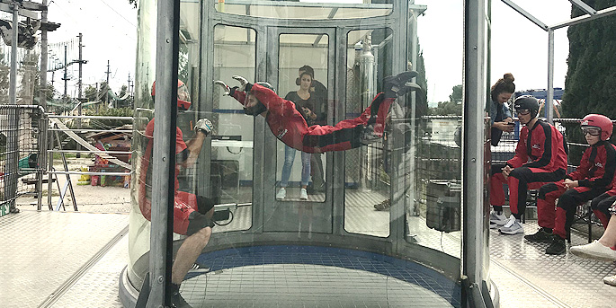 Air Vertical, le simulateur de chute libre