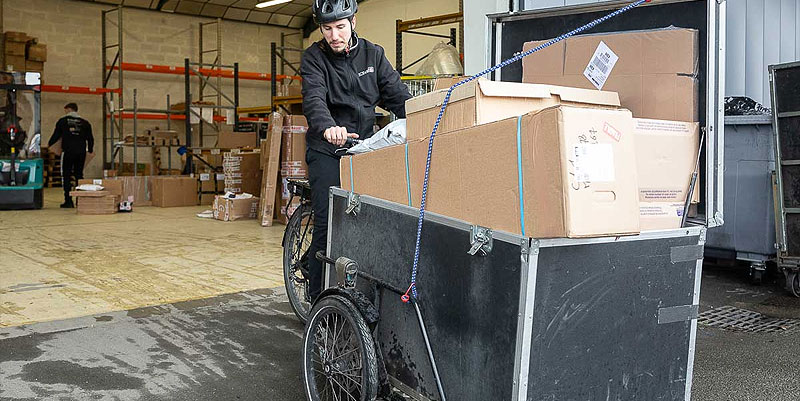 Transport des marchandises : la solution des vélos cargos