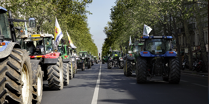 Manifester sur la route
