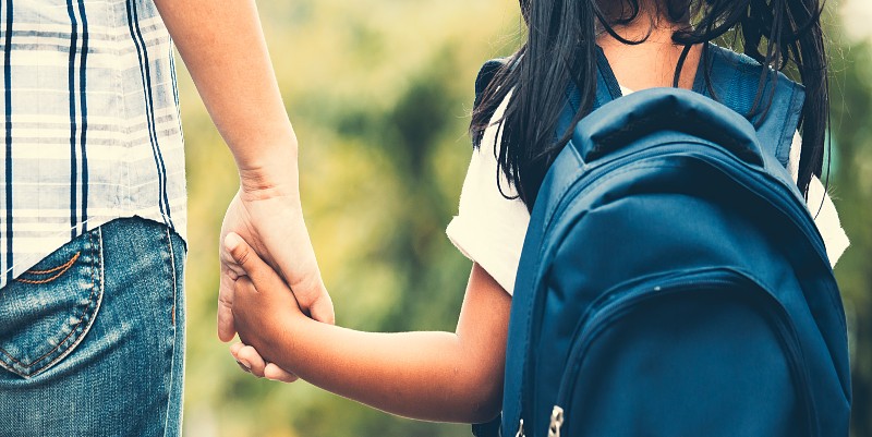 Trajets domicile-école et mobilités actives