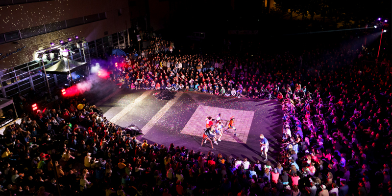 Le Festival d'Aurillac : 3 000 représentations en 4 jours