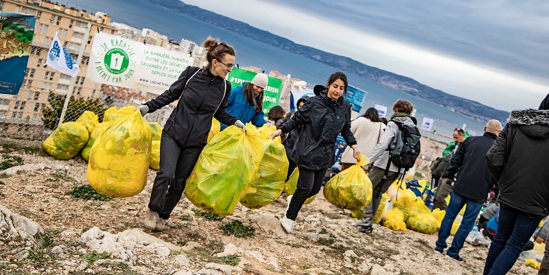 Grand nettoyage de rentrée à Marseille
