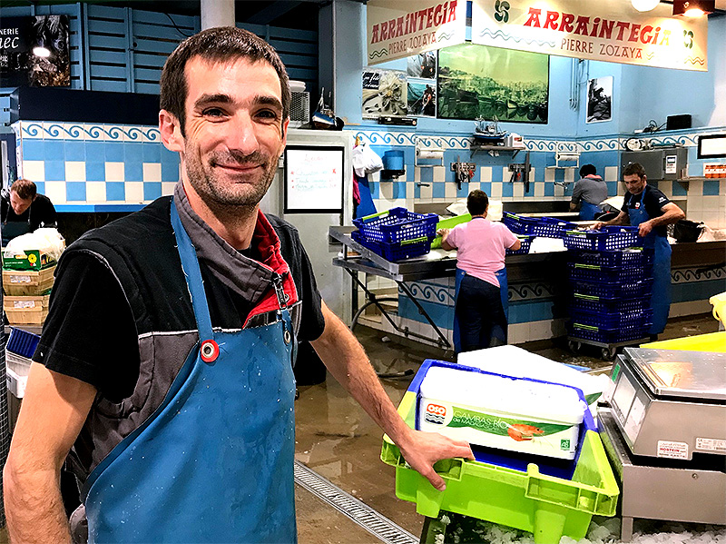 Le marché de Saint-Jean-de-Luz