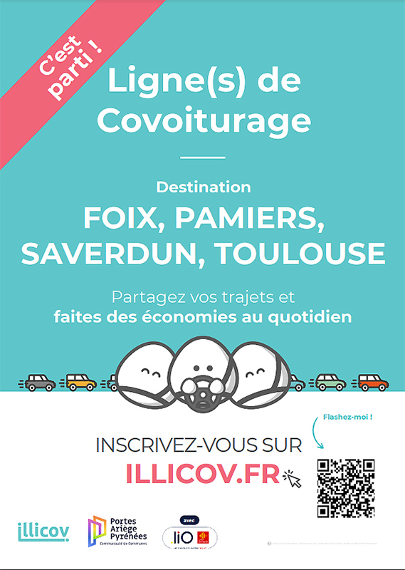illustration de Illicov, le covoiturage qui fonctionne comme le bus