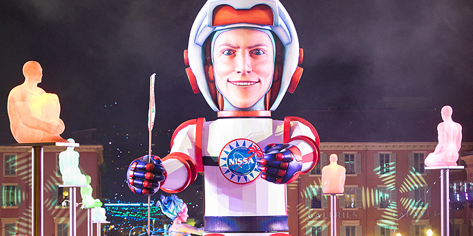 Au carnaval de Nice 2018