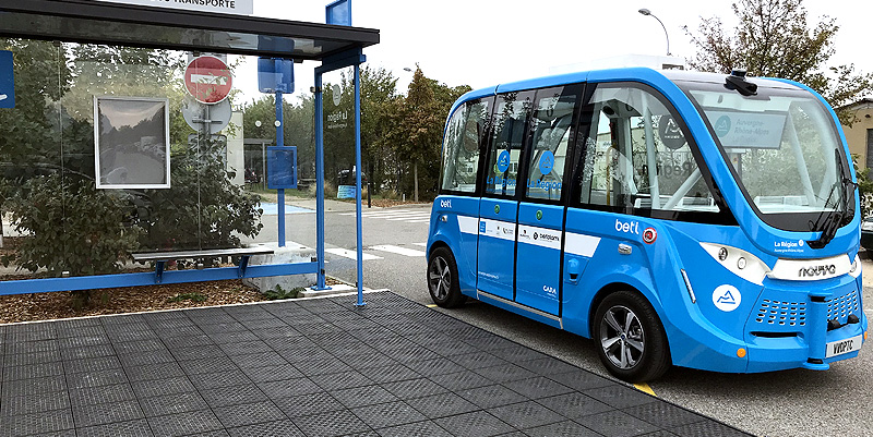 Une navette autonome