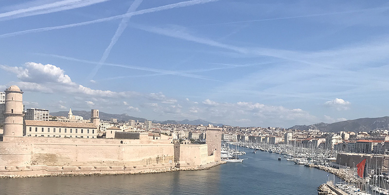 illustration de Marseille à vélo électrique