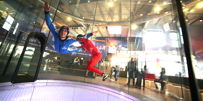 IFLY, simulateur de chute libre