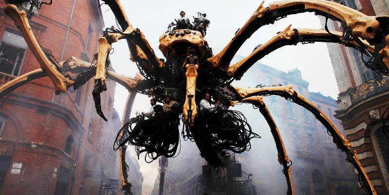 4 jours d'opéra urbain à Toulouse avec le retour des machines mécaniques