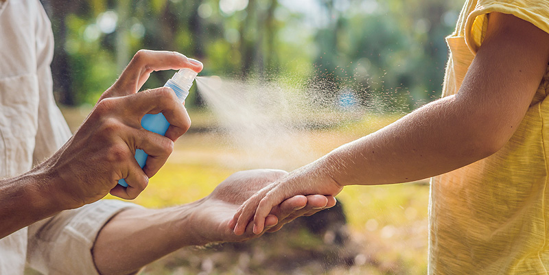 Les solutions antimoustiques