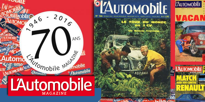 Bon anniversaire à l'Automobile Magazine  
