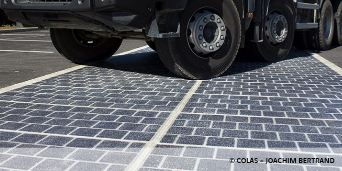 Une route solaire 