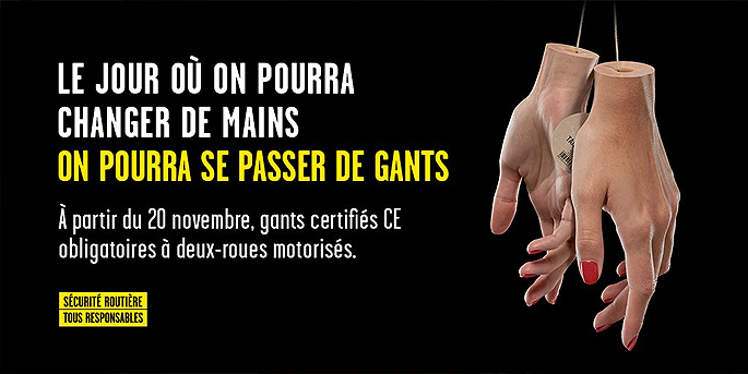 Les gants sont obligatoires 