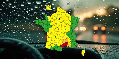 Vigilance rouge pour pluies exceptionnelles : vitesse abaissée sur les autoroutes A9, A54 et A709