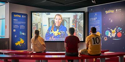 L'agence spatiale européenne invite Pikachu à la Cité de l'Espace de Toulouse